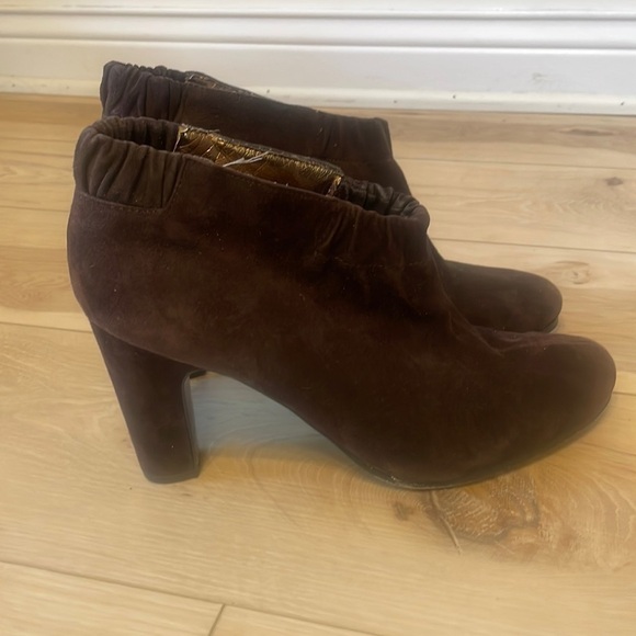 Sam Edleman Simone Brown Suede Bootie Size 9.5 - Picture 1 of 11